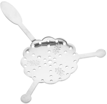 GETAJGHSD Cucchiaio Acciaio Inossidabile Per Assenzio Accessorio Per Fontana Assenzio Strumento Per Cocktail e Bar Cucchiaio Con Filtro Per Zucchero e Ghiaccio Per Amanti Del Liquore e