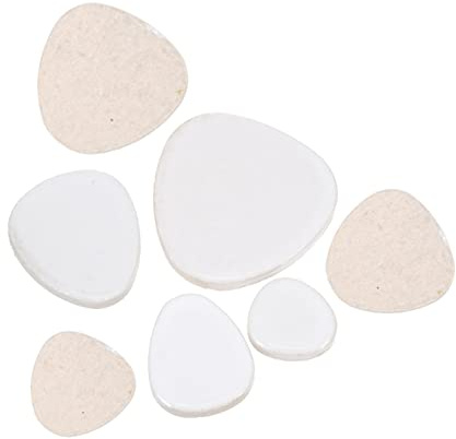 NUOBESTY Diy Mosaiksteine Keramik Kieselsteine für Kreative Fliesenprojekte Sicher und Langlebig Bastelmaterialien für Designs und