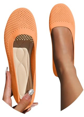 Ballerines Femme Petit Talon, Ballerine Confortable Compensées Pantoufle Chic Et Elegant Confort Chic Chausson Femme, Interieur Plates Sexy Mocassin De Danse Chaussures