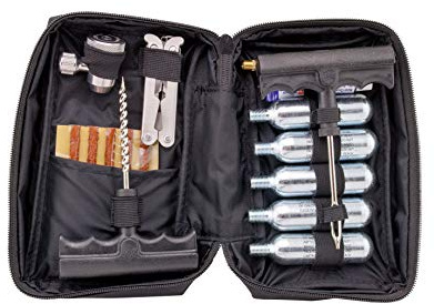 V1 Motor CO2 Motorcycle, ATV Flat Repair Kit Tubeless Tire Repair Kit