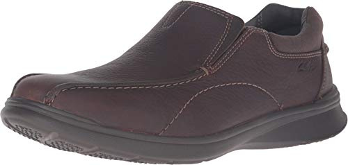 Clarks Cotrell Step Slip On Loafer för män, Brun oljig, 40 EU