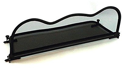 GermanTuningParts Windschott für Mini F57 (ab 2015) - Klappbar - mit Schnellverschluss - Schwarz | Windabweiser | Windblocker | Wind Deflector