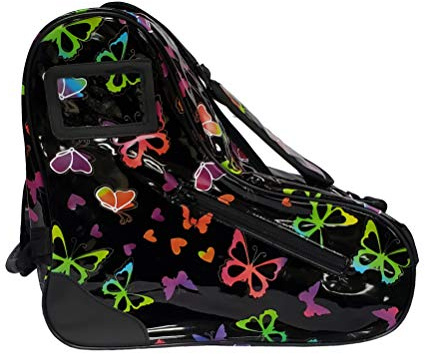 Epic Skates Butterfly Quad Roller Skates Bag,Black