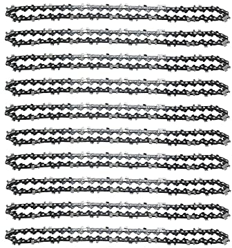 SECURA 10x Sägekette 38cm 325 64 TG 1,3 mm kompatibel mit Makita Partner Shindawa Motorsägen