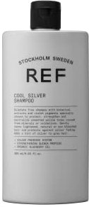 REF | Cool Silver Shampoo | mit Pflanzenextrakten | blaue und violette Pigmente | Tönung von Sonnenlicht, gebleicht oder sonnengebleicht | ohne Sulfate | 100 ml