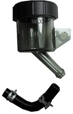 WANGCL-depósito de líquido de Frenos para Motocicleta, 2 uds., Cilindro Maestro de Freno de Embrague Universal para Motocicleta, Tanque de Bomba de Freno, Copa de Aceite