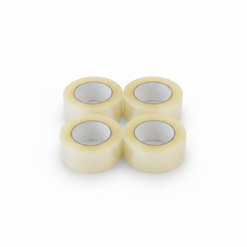 NASTRO ADESIVO SILENZIOSO TRASPARENTE 48X132 metri - 4 ROTOLI
