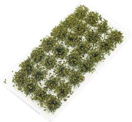 HIAKDOFT 1 Caja Miniatura de Arbustos Secos para Decoración de Jardín Modelo de Césped Realista para Bricolaje y Maquetas de Paisajes para Mesas de Arena y Micro Paisajes