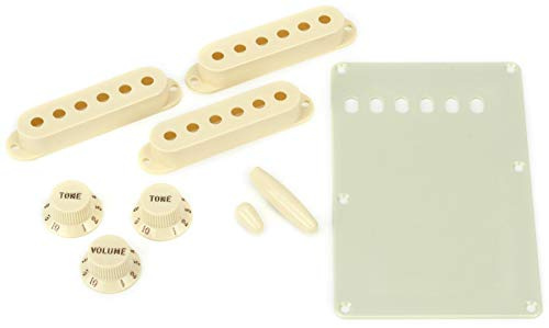 Fender - Kit accessori Stratocaster, colore: Aged White