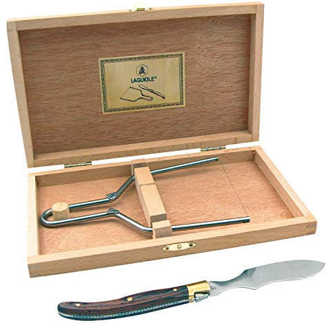 LAGUIOLE - Foie Gras Set mit Leier und Messer in Geschenkbox