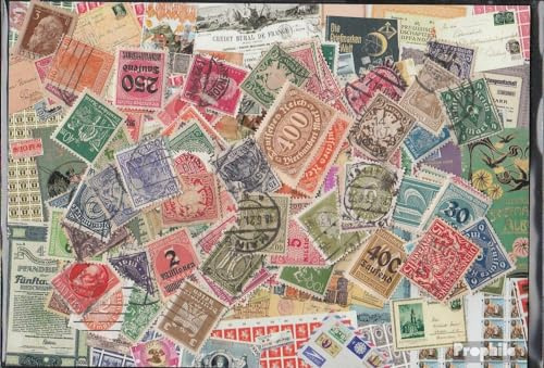Prophila Collection Deutsches Reich 100 Verschiedene Marken aus den Jahren 1872 bis 1932 mit Nebengebieten (Briefmarken für Sammler)
