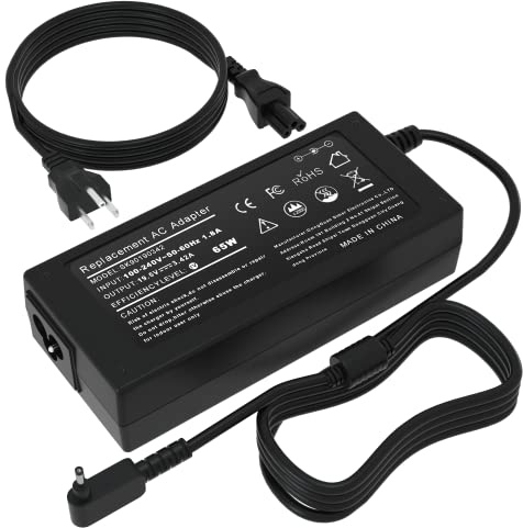 SOLICE 65W 19V Compatible with Acer Aspire 5 3 1 A315-55 A315-58 A317-22 A514-56 A517-58 A515-55 A517-54 A314-22 A315-22 Series Swift 3/Spin 5/Chromebook CB3111 N18Q13 N15Q9 Series Adapter Power Cord