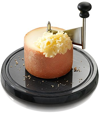 Boska Käseschaber Marmor/mit luxuriöser Marmorplatte/Edelstahl/Kunststoff/Marmor / 220 x 220 x 140 mm