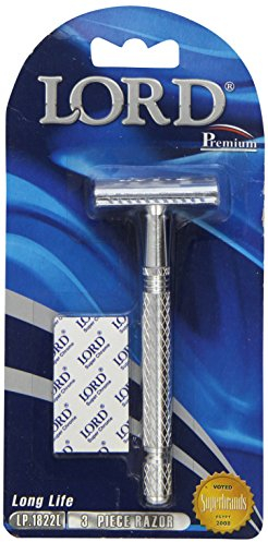 Lord Premium Double Edge Safety Razor, 1er Pack (1 x 1 Stück)