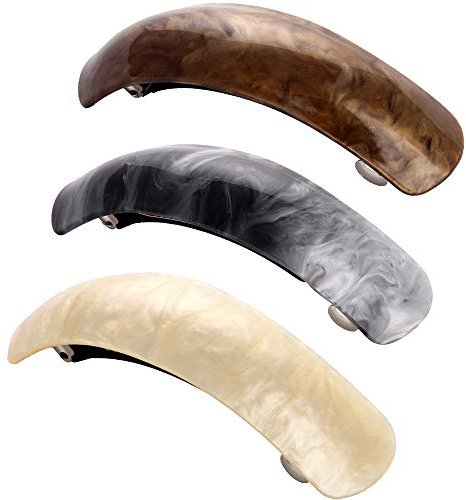 LONEEDY große, schöne, einfache, klassische Haarspangen, exquisite Haarspangen für Damen