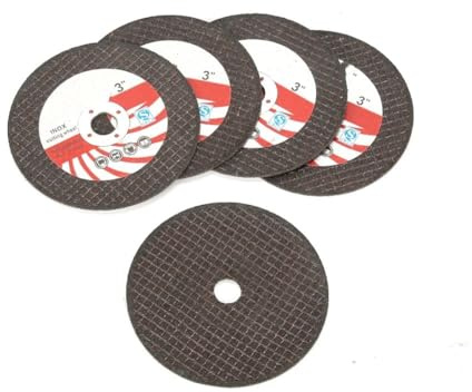 5 Pièces Mini Disque De Coupe 75mm Meules Circulaires En Résine Pour Meuleuse D'angle Pour Carreaux De Céramique Bois Pierre Coupe Polissage