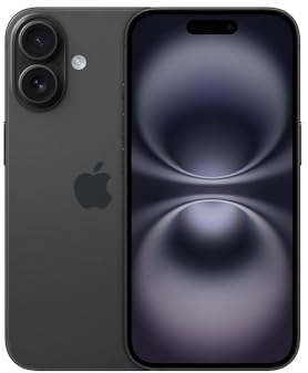 Apple iPhone 16 Plus, 512GB, Black (Renewed)