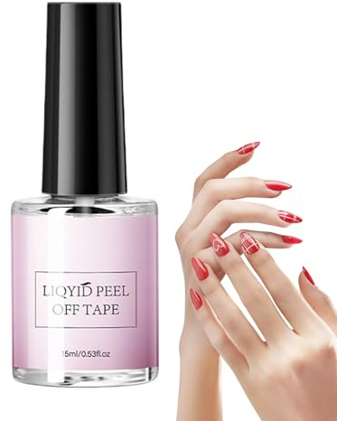 Gel Base Despegable - Capa Base Para Uñas Pelable | Top Coat Sin Residuo | 15ml Esmalte De Gel Para Casa, Boda, Salón, Manicura Fácil Y Rápida