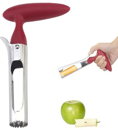 Apfelkernausstecher,Apfelentkerner Edelstahl,Apfelentkerner Apfelausstecher,Apfelstecher,Apfel Ausstechen,Entkerner Apfel,Premium Apfelentkerne,Apfelkernentferner,Aushöhler Tool,Fruchtentkerner