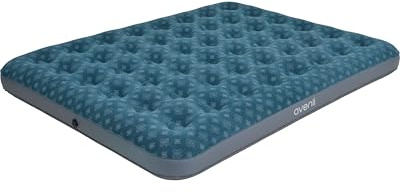 AVENLI Materasso ad aria per campeggio per 2 persone, 203 x 152 x 22 cm, materasso gonfiabile per gli ospiti, superficie morbida con superficie floccata, letto da viaggio per campeggio e casa