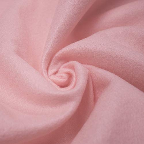 AK Trading CO. 72-Inch Wide 1/16” Thick Acrylic Felt Fabric for Arts & Crafts, Cushion and Padding, Sewing Projects, Kids School Projects, DIY Projects & More. - Pink, 1 Yard (AKFELT-PINK-1YD)