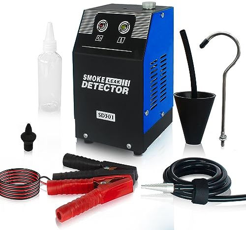 PAKOWIN EVAP-Rauchmaschine, SD301 12-V-Auto-Kraftstoffsystem-Lecktestdetektor, blau