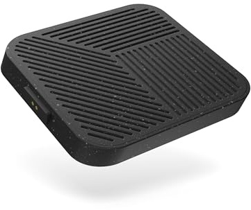 Zens Modular Single Wireless Charger Extension, 10W Wireless Charger for iPhone, AirPods, Samsung Galaxy, Google Pixel and Qi compatible devices, Black