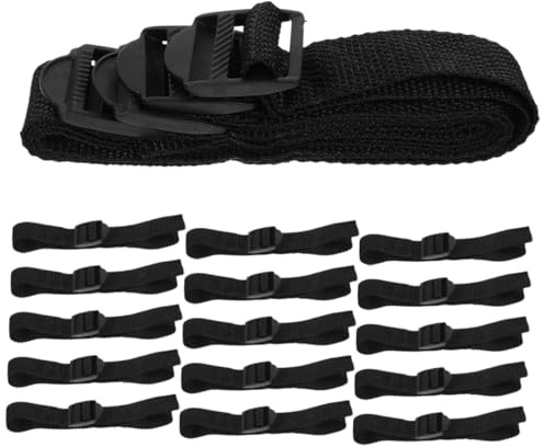 TINEASUR Rasenlüfter Schuhe Schnürsenkel mit Verstellbarem Riemen aus Nylon 16 Stück Praktisches Zubehör zum Sicheren Befestigen von Belüftungsriemen für Luftige Gartensandalen Beim