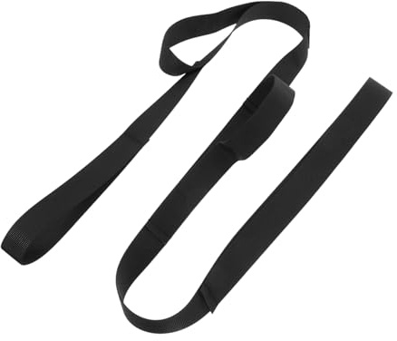 SAFIGLE 3 Correas Elásticas Para Y Tobillos Para Levantamiento De Para Ejercicios De Fisioterapia Pilates Asistencia Para Caminar Color Negro 1 Artículo