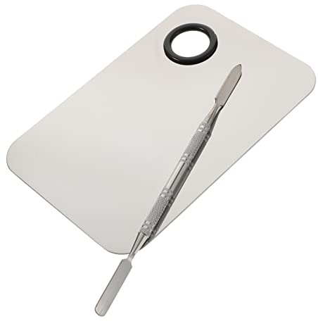 VICASKY Makeup Mixing Palette Plate Tool for Foundation and Blush – Easy to Clean Mix Cosmetic Mixing Plate for Professional and Home Use