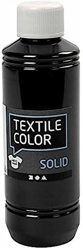 Textile Solid, schwarz, deckend, 250ml
