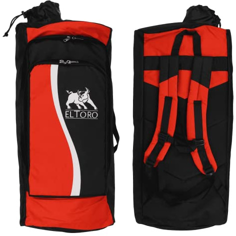 elToro Wave Recurvebogen Rucksack für dreiteilige Bögen | gepolsterte Innentasche für Mittelstück bis 25 Zoll und Wurfarme, Pfeilröhre innen gesichert und außen zugänglich