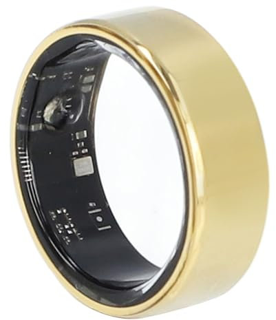 Smart Ring Health Tracker, Anillo Inteligente Para Hombre, Anneaux de santé étanches IP68 pour Femmes et Hommes, 5 Jours D'utilisation, Anneau de Sommeil, Tracker de Fitness avec