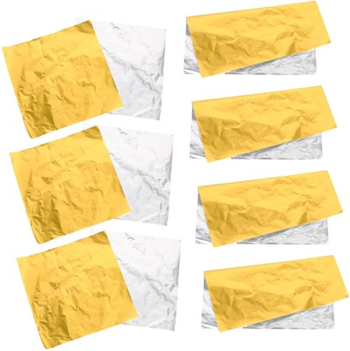 CIYODO 100stücke Schokolade Verpackung Papier Bunte Candy Wrapper Dekorative Ohrring Schmuck Verpackung Folien Für Candy Geschenkanhängerblätter Aluminiumfolienblätter Kompaktblätter Aufb