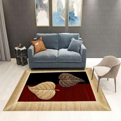 RUGMRZ Flokati Teppich Sofa, Schlafzimmer, Wohnzimmer Dekoration, rutschfest, Schmutzabweisend, Waschbar Carpet Teppich Mehrfarbig Salon Auslegware Moderne Teppiche Wohnzimmer Flokati Teppich Deko Es