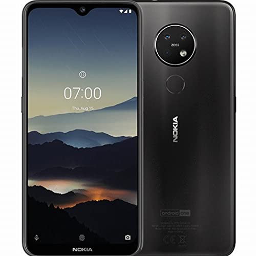Nokia 7.2 Android One 64GB Dual-SIM Noir Anthracite (Reconditionné)