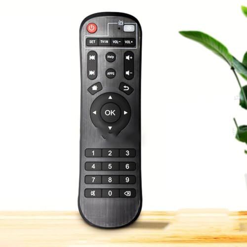 Getdoublerich Telecomando di ricambio per TV Box, per telecomando Max Series, per controller Android TV Box (per HK1)
