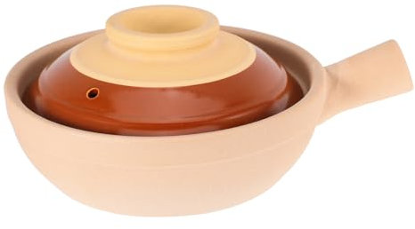 UTHCLO Keramiktopf Mit Deckel Traditioneller Tontopf Für Reis Und Eintöpfe Für Zuhause Gastronomie Und Takeout Hitzebeständig Und Geschmackserhaltend