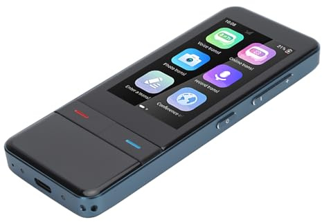 SENECESLI Sprachtranslator -Gerät, 3.0 -Zoll Touchscreen AI Sprachübersetzer Multifunktion Echtzeit 139 Sprachen Online Übersetzung für das Studium