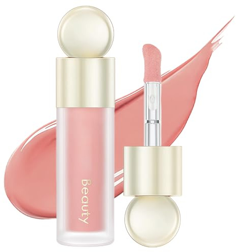 Liquid Blush - Moisturizing Cream Blush Liquid Blusher for Cheeks, Long-lasting Blendable Lightweight Makeup Tint for Women