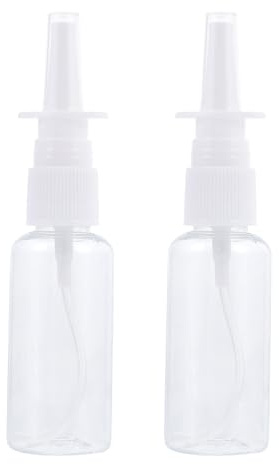 NAMOARLY 2Pcs Baby Spray Bottles Nasal Irrigator for Newborns Lightweight Portable Design PET Plastic Nasal Cleaning Tools Essential for Eyes and Nose