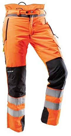 Pfanner Ventilation Schnittschutzhose Klasse 1 Gladiator Gewebe, Farbe:orange, Größe:S