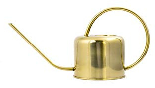 Kikkerland WC01 Vintage Watering Can,Gold