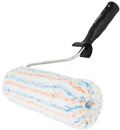 Pentrilo 07181 Premium Acolchado Bicolor Rodillo con Mango Plástico, 22