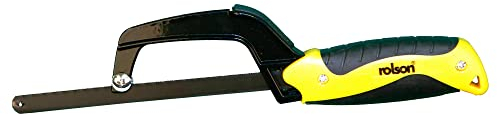Rolson 58302 Mini-Bügelsäge mit Kunststoffgriff