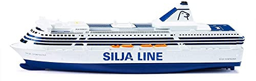 Siku 1729, Silja Symphony Ferry, Metall/Plast, 1 1000, Blå/Vit, Mångsidigt Spel, 4006874017294