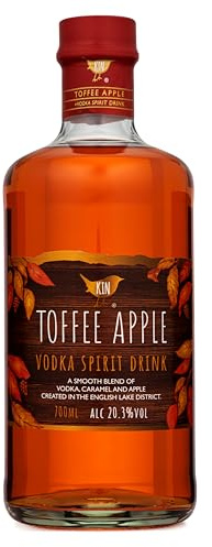 Kin Toffee Apple Vodka 20.3% ABV, 70cl Bottle