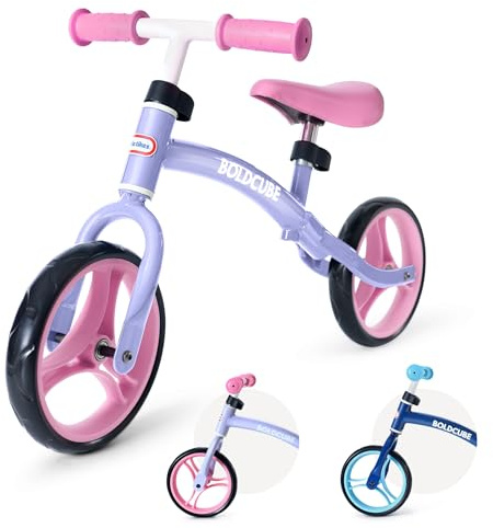 BOLDCUBE x Little Tikes Kids Bike Montessori Toys for 2 year old and above, Toddler Bike, Balance Bike, Toys for 2-6 Year Old Boys and Girls