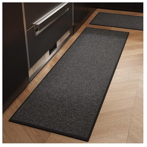 Küchenteppich, waschbar, rutschfest, aus weichen Fasern, gewebter Teppich, saugfähiger Küchenläufer, maschinenwaschbar for Küche, Esszimmer, Waschküche ( Color : Style 2 , Size : 45x150cm/17.7x59in )