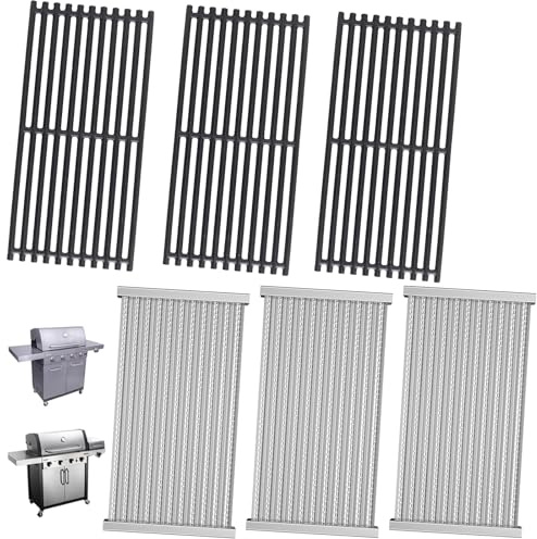 G533-0009-W1 Emitterplatten und Grillroste für Charbroil Commercial TRU-Infrarot 4 Brenner Grill 463242715 463242716 463276016 466242815 463257520, Ersatzteile für Charbroil G55 33 bis 22 cm. 00-W1